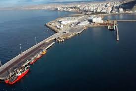 Zona portuaria de Comodoro Rivadavia